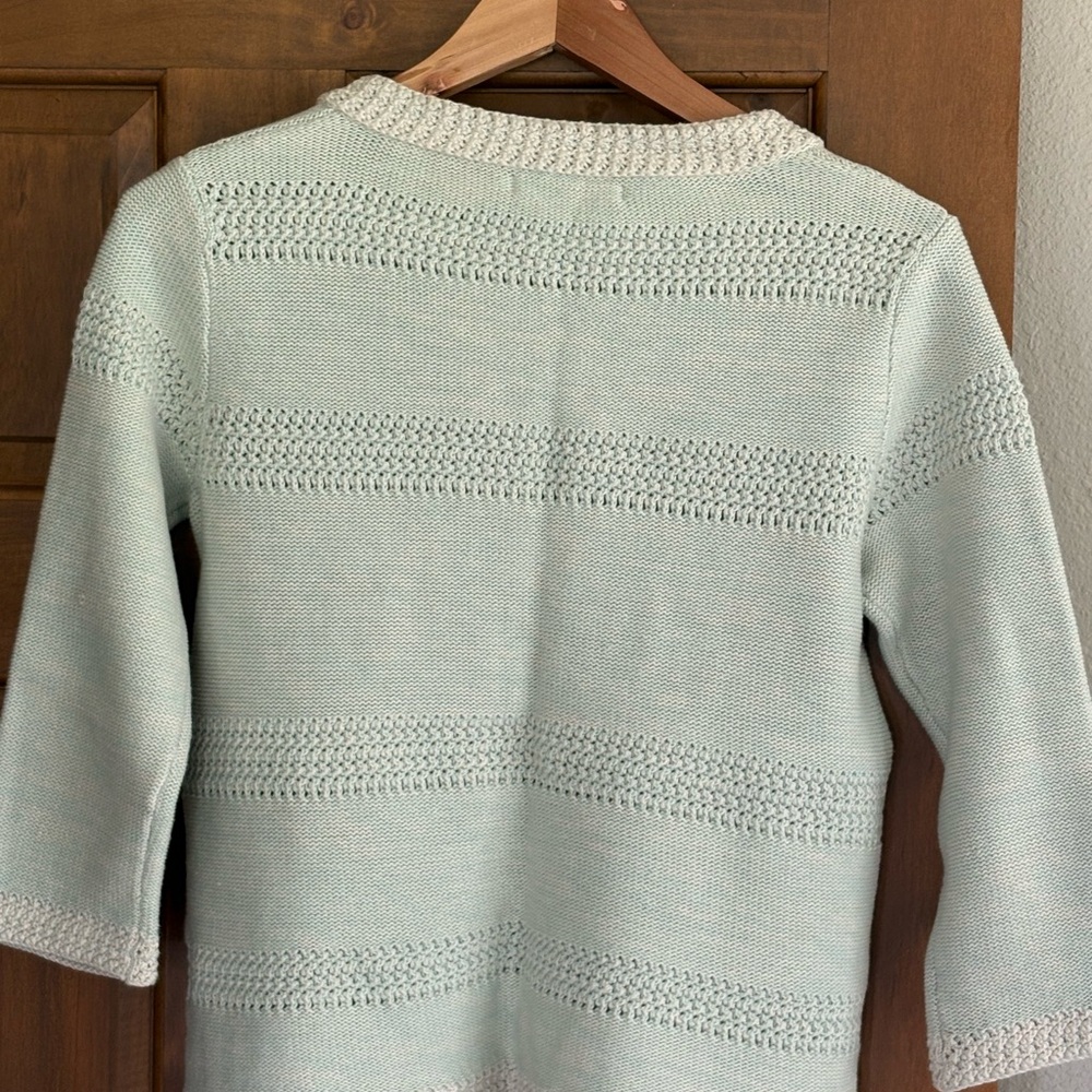 CAbi Mint Green Cardigan - Picture 3 of 6